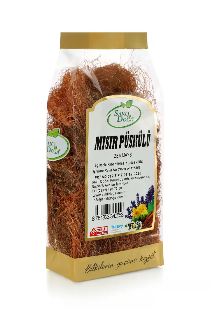 Saklı Doğa Mısır Püskülü 25g | %100 Doğal Bitki