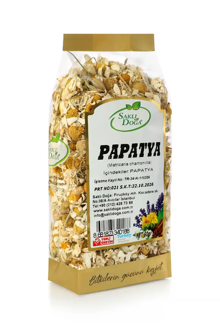 Saklı Doğa Papatya 60g | Doğal Kurutulmuş Papatya Çayı