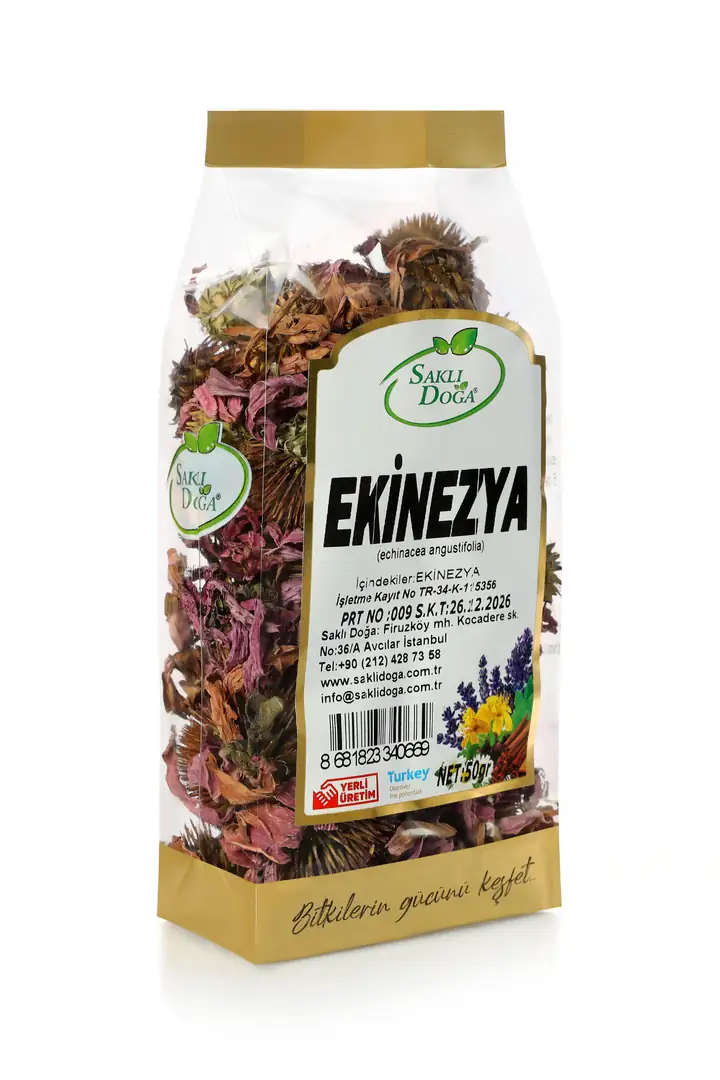 Saklı Doğa Ekinezya 50 gr – Doğal ve Şifalı Bitki Çayı