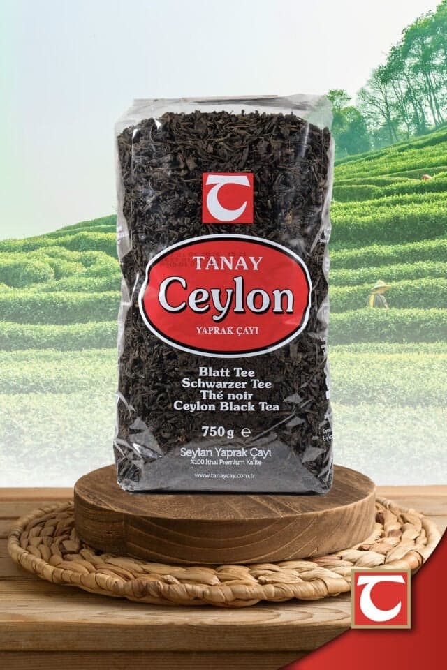 Tanay Ceylon Yaprak Çayı 750g | %100 İthal Premium Siyah Çay