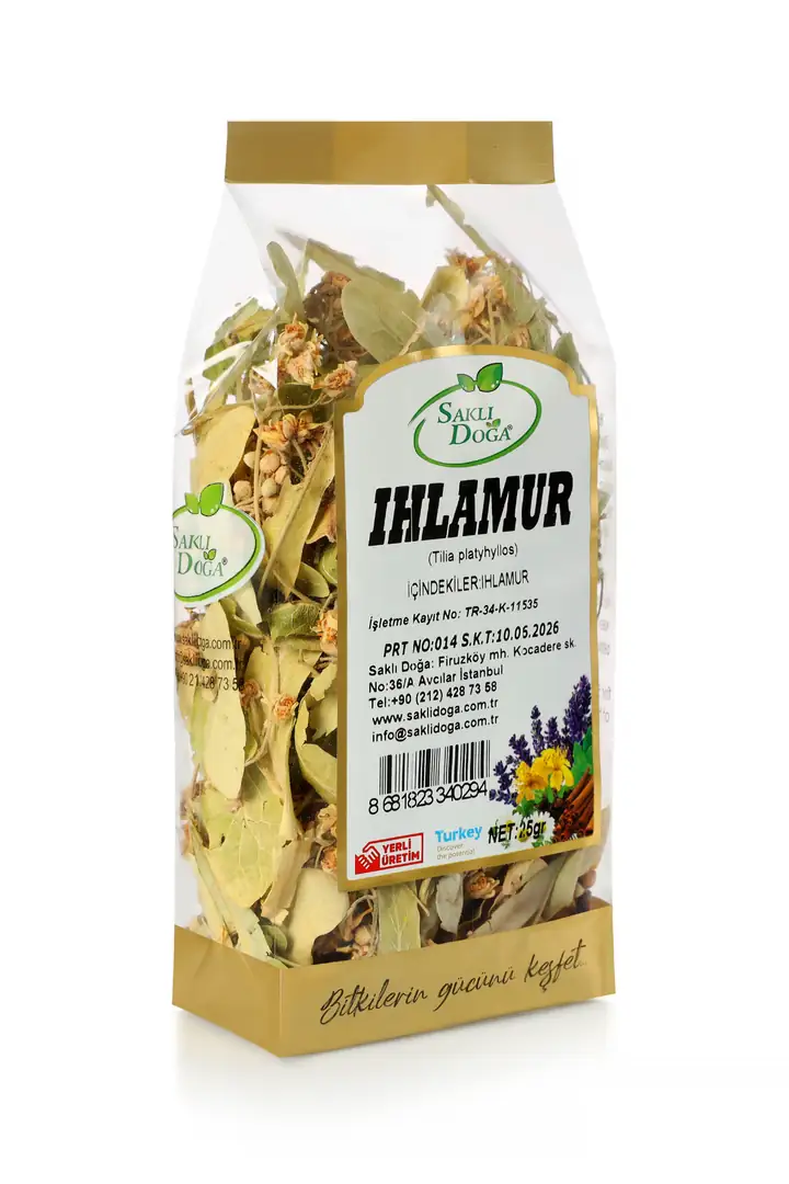 Saklı Doğa Ihlamur 25g | Doğal Çiçek Çayı