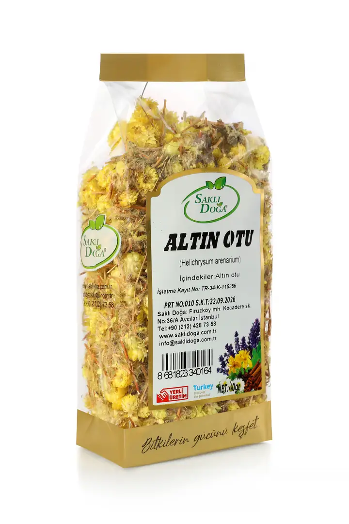 Saklı Doğa Altın Otu | Doğal ve Katkısız Bitki Çayı (40g)