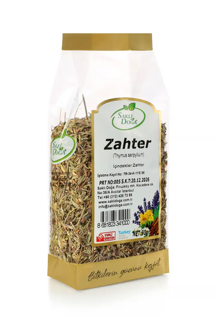 Saklı Doğa Zahter 90g | Doğal Aromatik Baharat ve Çay