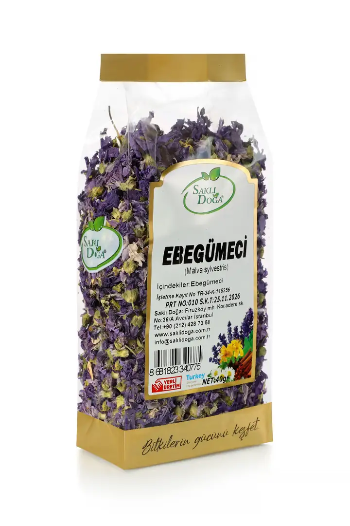 Saklı Doğa Ebegümeci 40 gr – Şifalı Doğal Bitki
