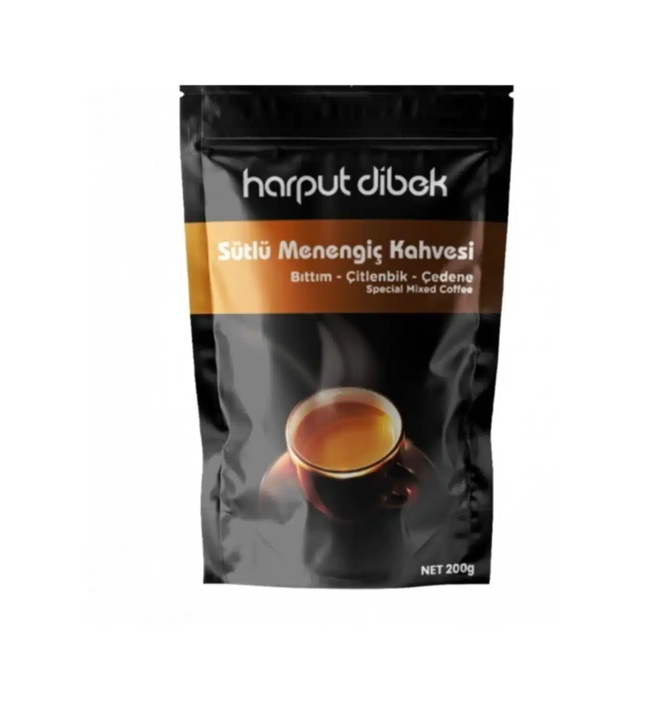 Harput Dibek Sütlü Menengiç Kahvesi 200g | Geleneksel Lezzet