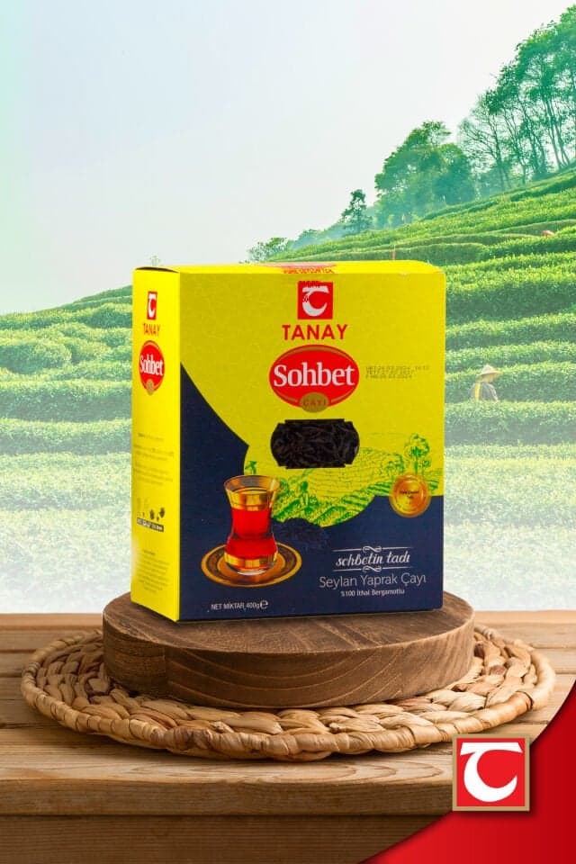 Tanay Sohbet Seylan Çayı 400g | %100 İthal Bergamotlu Çay
