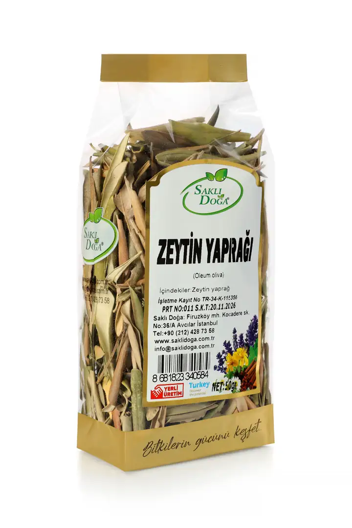 Saklı Doğa Zeytin Yaprağı 50g | Doğal Bitki Çayı