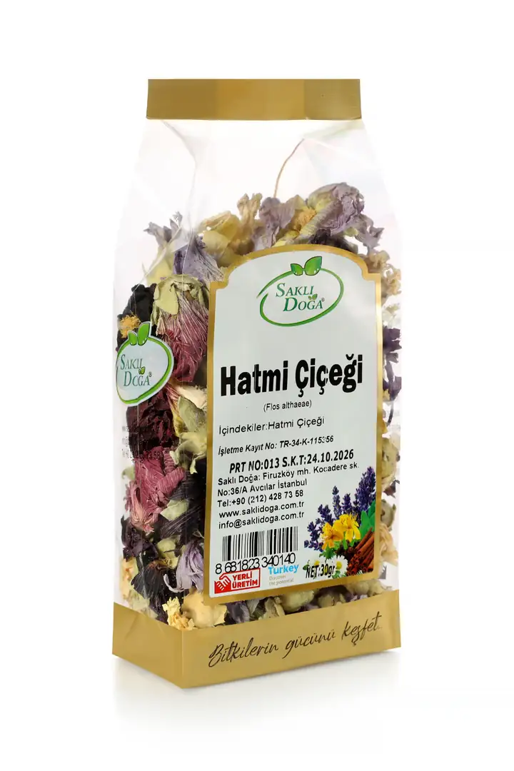 Saklı Doğa Hatmi Çiçeği 30 gr – Doğal Bitki Çayı