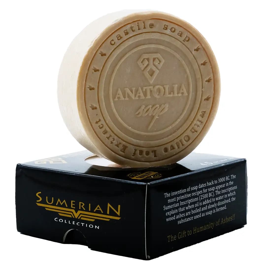 Anatolia Defne, Argan & Sarımsaklı Sabun – Doğal Güçlendirici ve Arındırıcı Bakım
