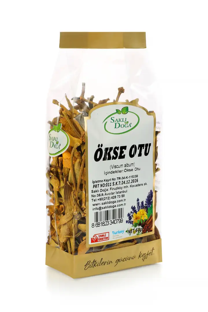 Saklı Doğa Ökse Otu 60g | Şifalı Doğal Bitki
