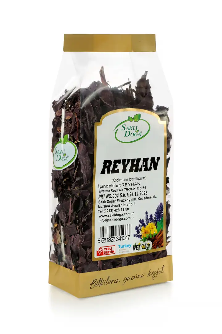 Saklı Doğa Reyhan 25g | Aromatik ve Doğal