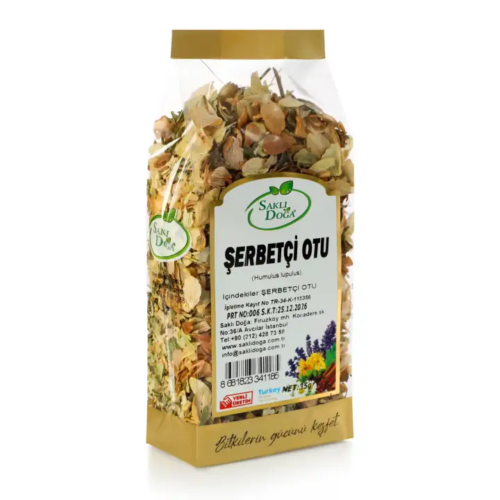 Saklı Doğa Şerbetçi Otu 35g | %100 Doğal Bitki